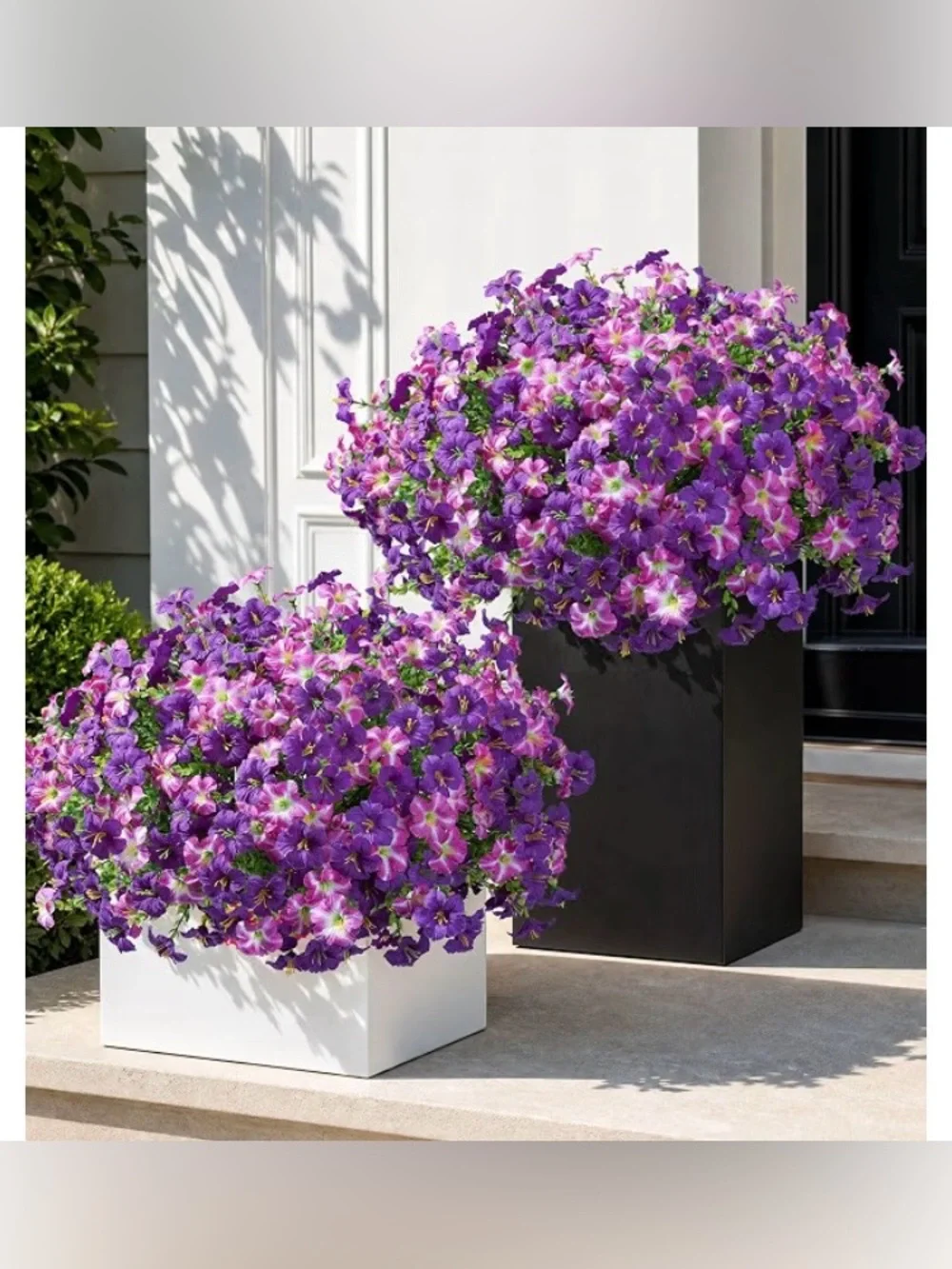 20 Bundles Faux Morning Glory Artificial Flowers for Outdoors, SEALED PACKAGE